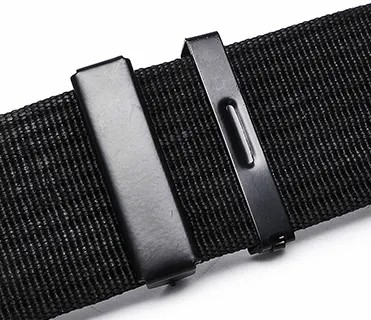 Hitam Rilis Cepat Luar Waterproof PP Custom Webbing Sabuk Taktis Untuk Pria Latihan Taktis Olahraga Luar Ruang Dan Wisata