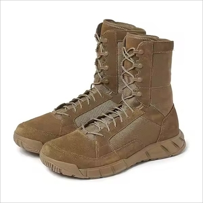 Custom Hiking Outdoor Training Karet Altama Jungle Khaki Boots Tempur Ringan Taktis Untuk Pria