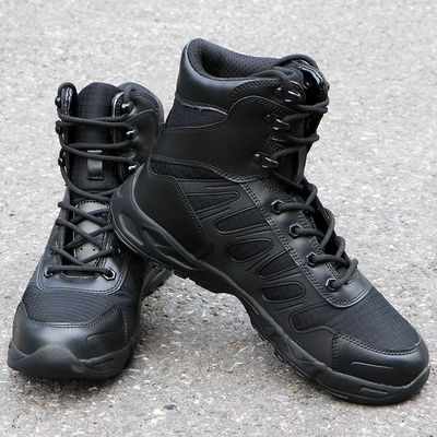 Sepatu militer taktis pria Sepatu tempur gurun pria Sepatu hiking dan sepatu pergelangan kaki.