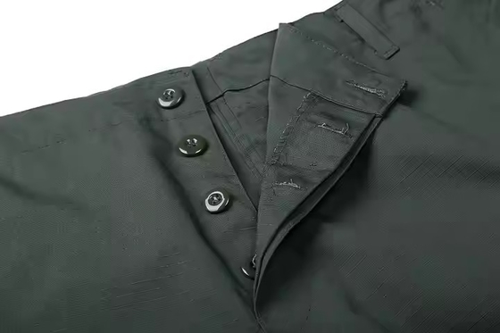 Logo yang disesuaikan BDU Combat Suit Solid Deep Green Uniform Taktis