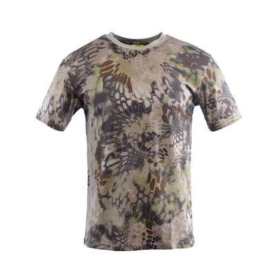 Cina Xinxin Produsen Kamuflase Putaran Leher Pure Cotton lengan pendek T-shirt Latihan Taktis