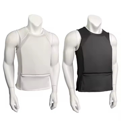 IIIA Kaos T-shirt taktis pelindung ringan dengan kain poliester PE dan Aramid Stretch