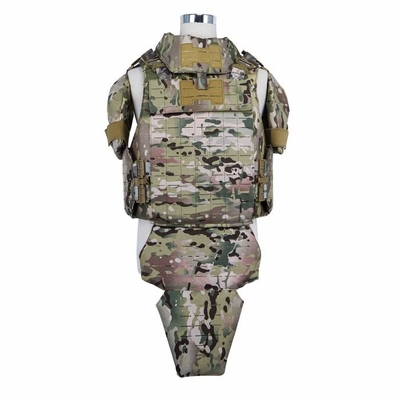 Heavy Duty Nylon Tactical Molle Vest dengan tali yang dapat disesuaikan dan sabuk bahu yang dapat dilepas