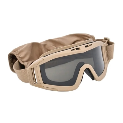 Tacticak Outdoor Gear Eye Protective Goggles Anti Fog Kacamata Berburu Bersepeda
