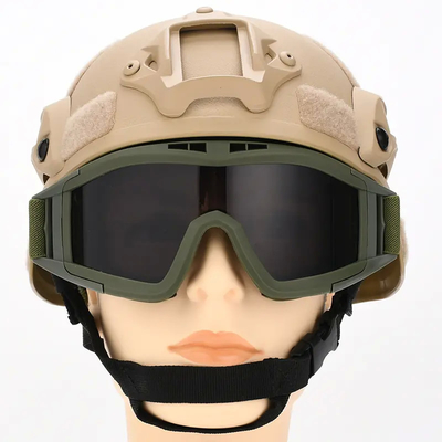 Tacticak Outdoor Gear Eye Protective Goggles Anti Fog Kacamata Berburu Bersepeda