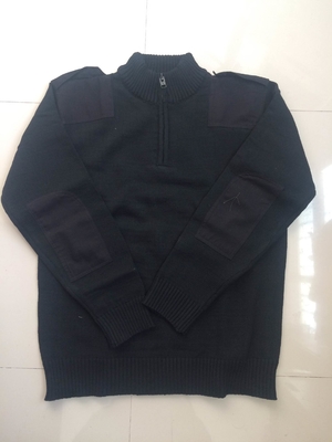 Pullover militer, sweater polisi, sweater wol, sweater polyester wol