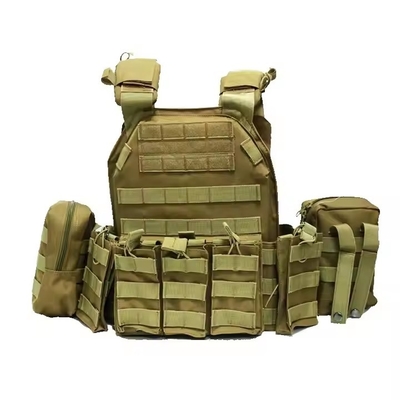 Oxford Kain Plat Carrier Waterproof Vest Kamuflase Peralatan Taktis untuk Latihan Taktikal