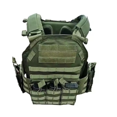 Oxford Kain Plat Carrier Waterproof Vest Kamuflase Peralatan Taktis untuk Latihan Taktikal