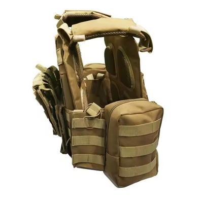 Oxford Kain Plat Carrier Waterproof Vest Kamuflase Peralatan Taktis untuk Latihan Taktikal