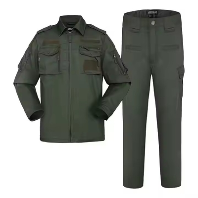 Bernafas Olive Green Rip-Stop Khusus Camping Outdoor Uniform Tempur Taktis