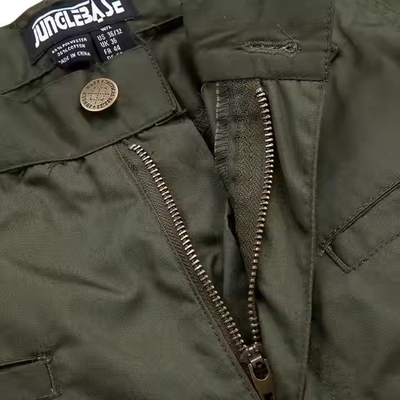 Bernafas Olive Green Rip-Stop Khusus Camping Outdoor Uniform Tempur Taktis
