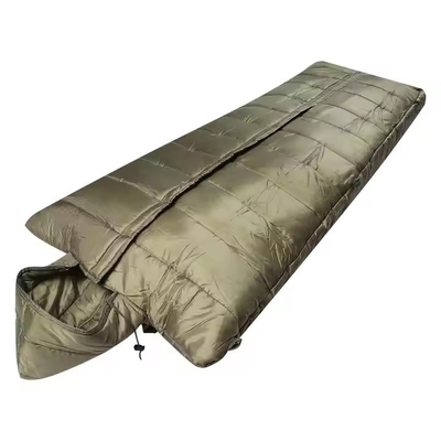 Customized Outdoor Camping Hiking Ringan Waterproof Musim Dingin Unisex Bertudung Tas Tidur