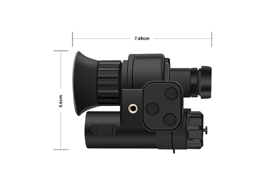 Sistem Optik Multipurpose Gen 4 Pertempuran Perburuan Termal Monocular Night Vision