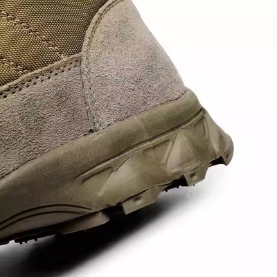 Sepatu Taktis Kulit Dan Kain Nylon Sepatu Latihan Nyaman
