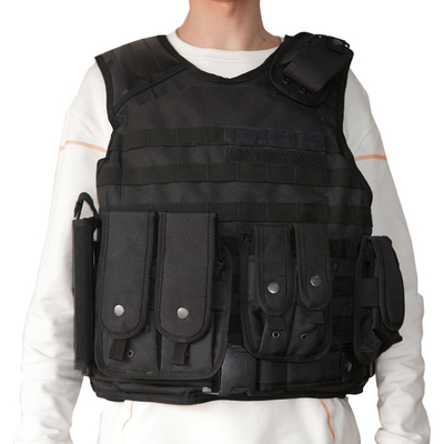 Swat Plate Carrier Vest Ringan 2.5kg Nylon Molle System dengan tali bahu yang bisa dilepas