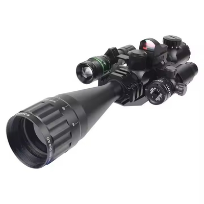 Mini Red Dot Sight+Red Laser Sight Scope Hunting Combo Optical Scope Reflex Sight Scope untuk Perburuan Taktis