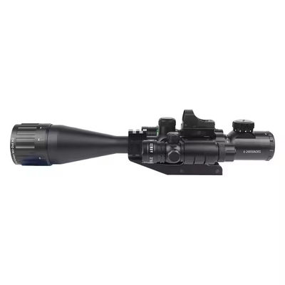 Mini Red Dot Sight+Red Laser Sight Scope Hunting Combo Optical Scope Reflex Sight Scope untuk Perburuan Taktis