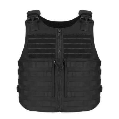 Jaket Taktis Pabrik Oxford Pria Hitam Pelatihan Jaket Perburuan Molle Plat Pembawa Jaket Tugas Taktis