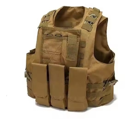 Waterproof custom outdoor hunting shooting Taktis Vest kain oxford Serangan Combat Vest