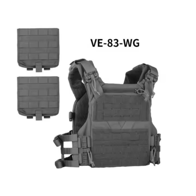 Ringan West Molle Cepat Rilis Laser Cut Multicam Oxford Kain Taktis Vest Plat Pembawa