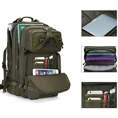 50L Outdoor Survival Bag Waterproof Travel Tactical Backpack Untuk Kegiatan Luar Ruangan