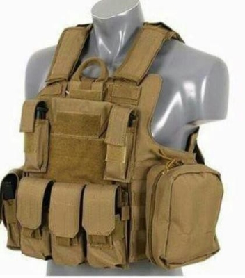 Combat Tactical Vest, 600D polyester oxford, Plate Carrier, pelepasan cepat vest taktis