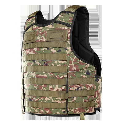 Comfortable Military Tactical Bulletproof Vest Dengan Perlengkapan Khusus Dan Perlindungan Tingkat NIJ IIIA