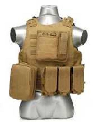 Tali Velcro Adjustable Combat Taktical Vest Ch020 Dengan Sistem Molle / PALS
