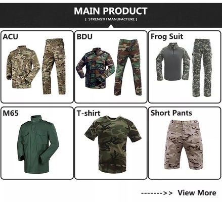 6 Warna Seragam Gurun BDU Peralatan Militer Taktis Bernapas