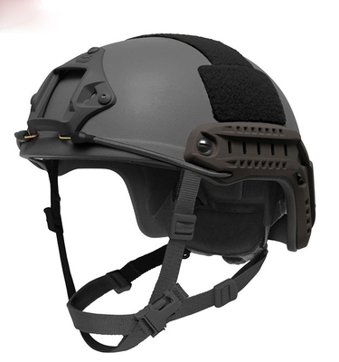 Helm Kebakaran Hutan Serat Aramid Kevlar Densitas Tinggi dengan Sistem Cepat Ops-Core, Shell UHMWPE dan Helm Taktis Mich