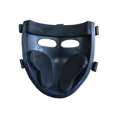 Hitam Penuh Setengah Masker Wajah Anti Peluru NIJ IIIA 9mm Balistik