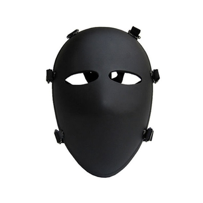 Peralatan Anti Peluru Militer NIJ Level IIIA Masker Wajah Balistik Visor